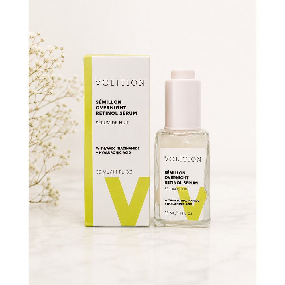 Volition Sémillon Overnight Retinol Serum 1.1oz Niacinamide NWT Skincare